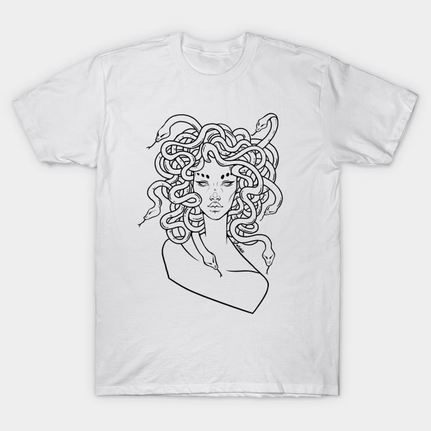 Medusa T-Shirt by witskill